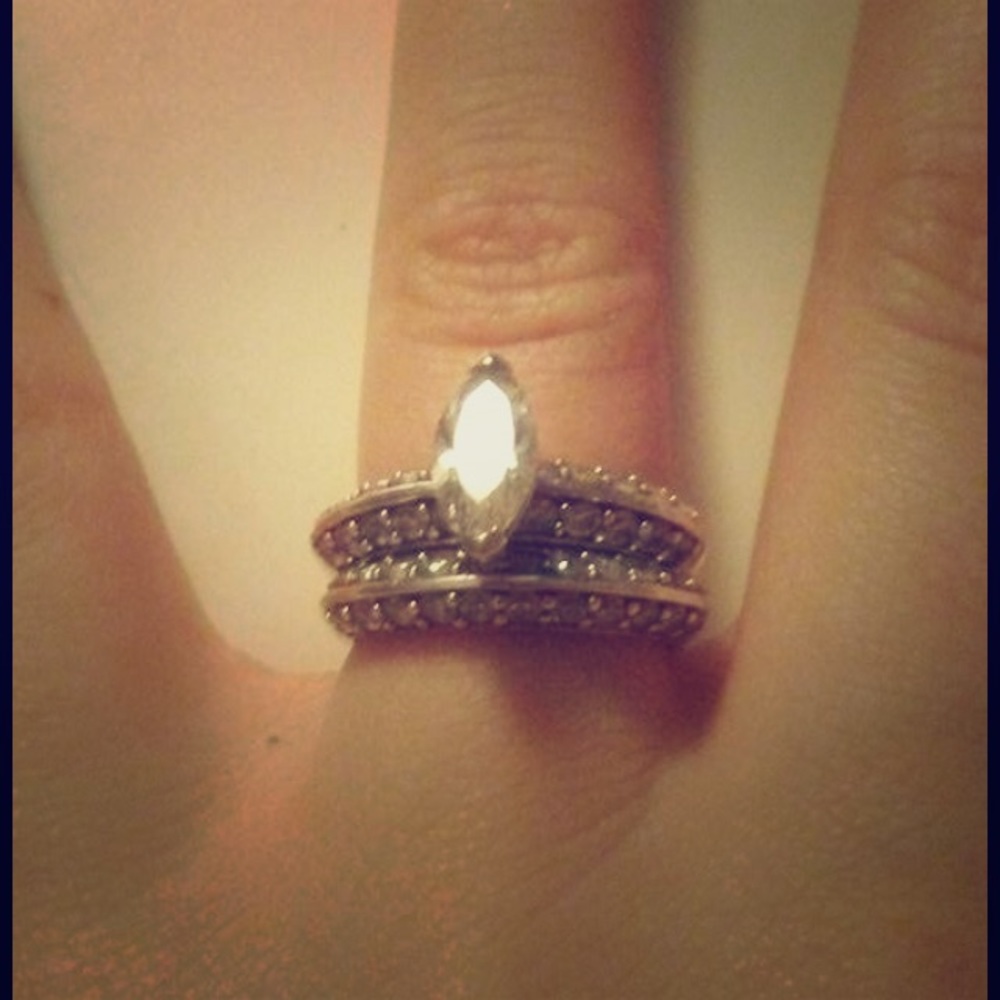 Sterling silver wedding ring